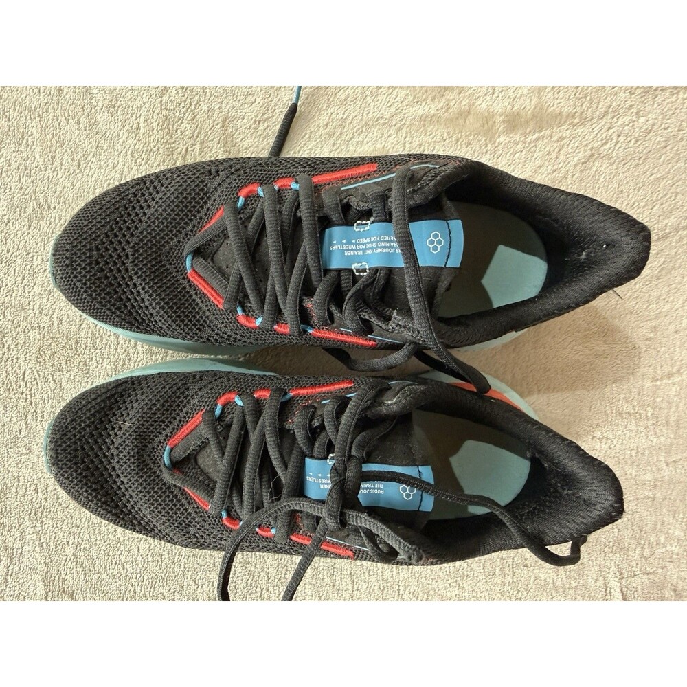 RUDIS M 4.5 W 6 Black Blue Red Lace Up Low Top Athletic Sneakers